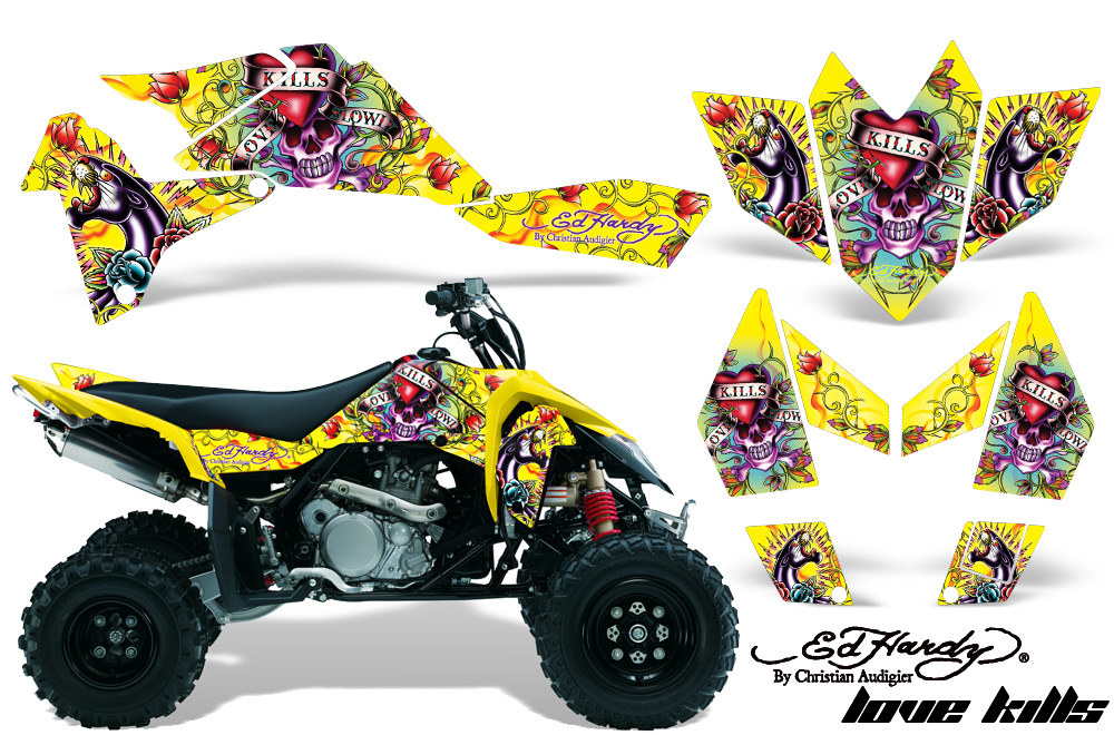 Suzuki LTR450 Graphics Kit EH LK Y